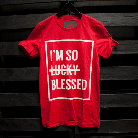 I'm So Blessed Unisex Red T-Shirt