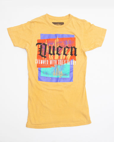 Queen Vintage Mustard T-Shirt